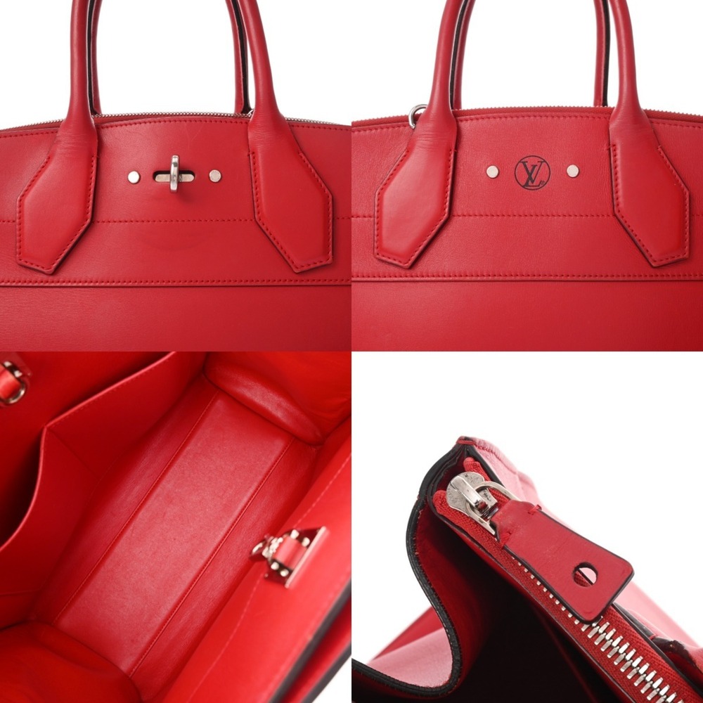 LOUIS VUITTON City Steamer MM 2WAY Ruby M53014 Women's Leather Handbag AB Ran... - Picture 9 of 11